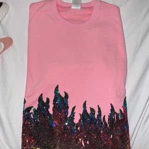 queen of sparkles crewneck